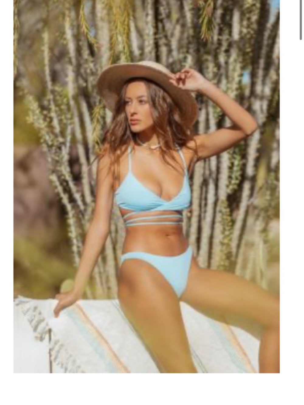 NWOT L Space bikini top